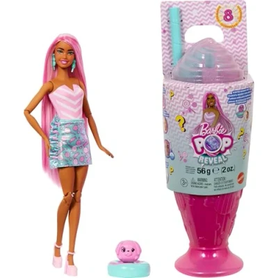 Afbeelding van Barbie Pop! Reveal Treats Series Pink Doll