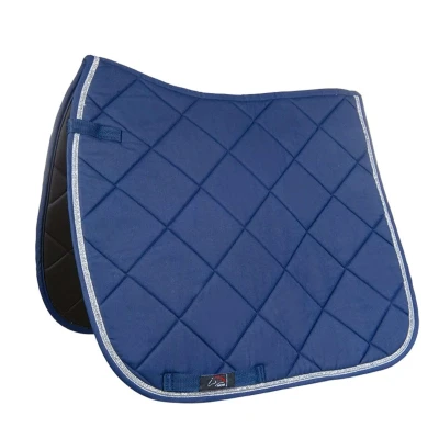 Afbeelding van HKM Zadeldekje Romy VZ Donkerblauw Pony