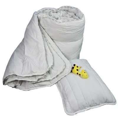 Afbeelding van kinderdekbed &amp; kussen Charly 4 seizoenen 140x200 cm Wit Polyester Polydaun
