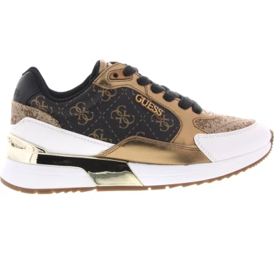 Afbeelding van Guess Sneakers laag Braun schwarz, Dames, Maat: 37, schwarz Kunststof