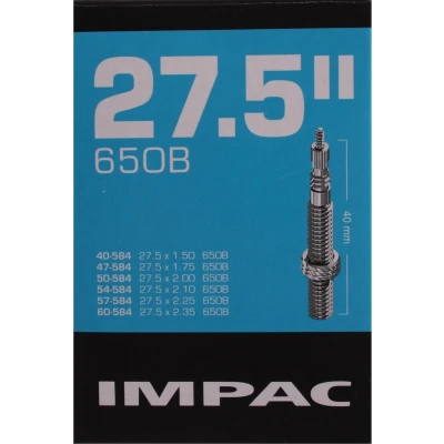 Afbeelding van Impac (schwalbe) binnenband sv21 27.5 inch (40/60 584) 40mm