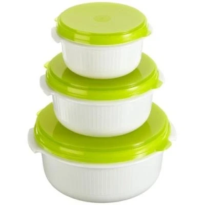 Image de EMSA 509741 MICRO FAMILY MICROSET 3 BOÎTES ALIMENTAIRE VERT 0,5 L / 1 1,5
