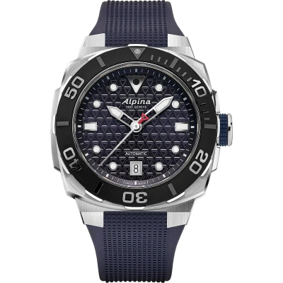 Afbeelding van Alpina Seastrong Diver Extreme AL 525N3VE6 Horloge Rubber Blauw Ø 40 mm