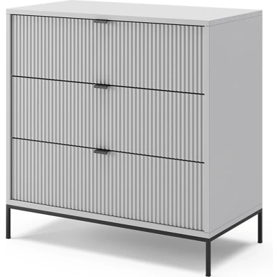 Afbeelding van Vicco ladekast met laden &quot;Eliza&quot;, grijs, 80 x 81,2 cm 3