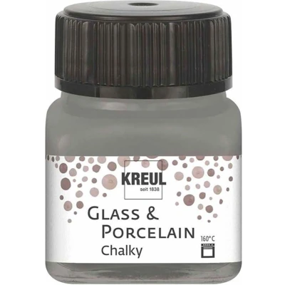 Afbeelding van Glasverf Porseleinverf Smoky Stone Extra Mat Chalky Kreul 20ml