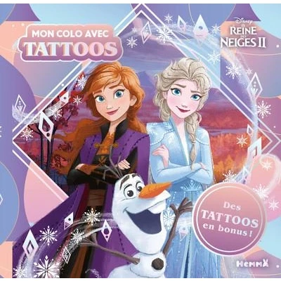 Image de Disney La Reine Des Neiges 2 Mon colo avec tattoos en bonus !