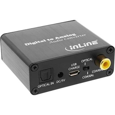 Afbeelding van InLine digitaal naar analoog audio converter (DAC) / High Res