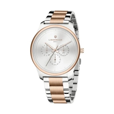 Afbeelding van Liebeskind Berlin Chronograaf, Dames, Maat: One Size, Bicolor rosegold