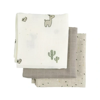 Afbeelding van Done by Deer Spuugdoeken Sand 3 Pack