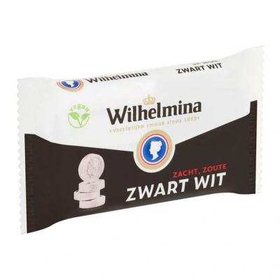 Afbeelding van Wilhelmina Zwart Wit Vegan 3 Pack 16 Rollen