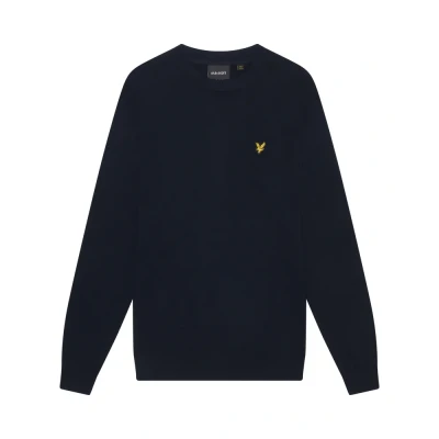 Afbeelding van Lyle &amp; Scott Cotton merino crew neck jumper dark navy