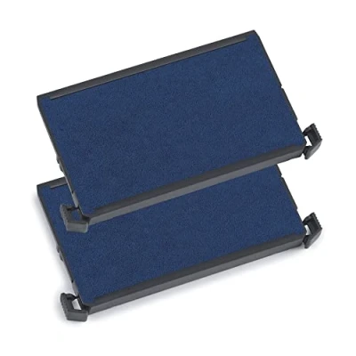 Afbeelding van trodat vervangende stempelkussen 6/4926, blauw, dubbelpak
