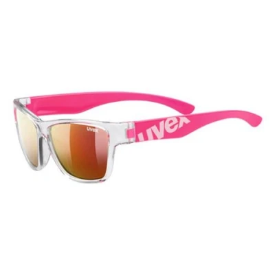 Image de Lunettes de soleil Uvex Sportstyle 508 Rose translucide Miroir Rouge
