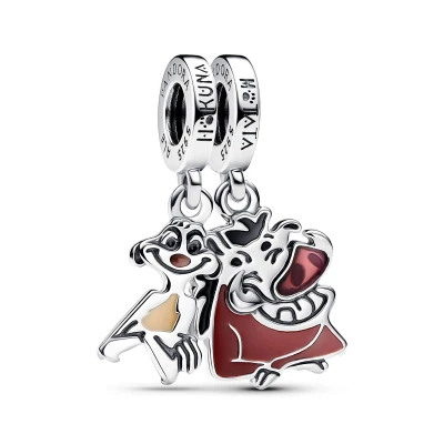Afbeelding van Pandora Disney&#039;s 925 Sterling Silver Timon &amp; Pumbaa Charm 793357C01