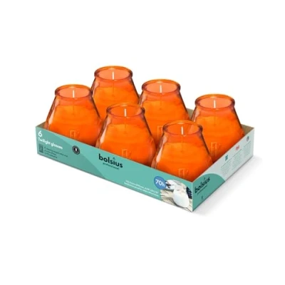 Afbeelding van Bolsius Twilight Oranje 6x