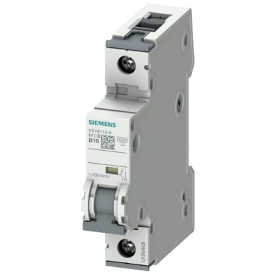 Afbeelding van Siemens 5SY61106 5SY6110 6 Zekeringautomaat 10 A 230 V, 400 V