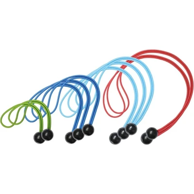 Afbeelding van Elastische spanners ball bungees set van 10 stuks