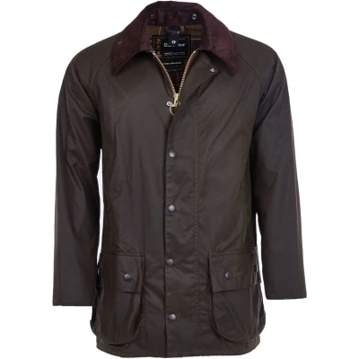 Afbeelding van Waxcoat Barbour Beaufort Classic maat 58 Heren Wax jas met Regular fit Pasvorm Katoen