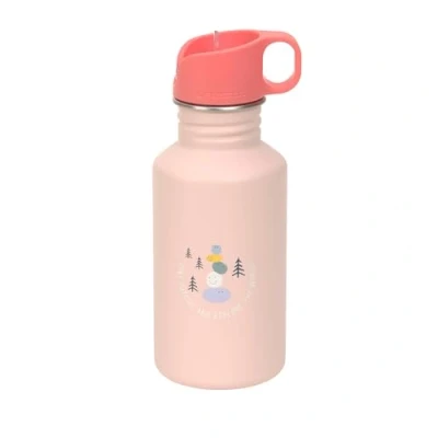 Image de LÄSSIG Gourde en acier inoxydable sans BPA 500 ml Anti fuite Avec bouchon pour boisson sportive Sunny Explorer Rose