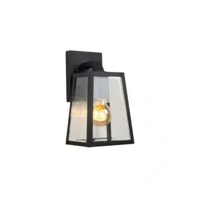 Afbeelding van Lucide MATSLOT Wandlamp 1xE27 Zwart