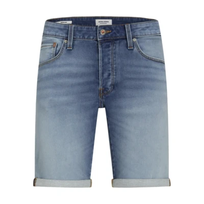 Afbeelding van Jack &amp; Jones Jeansshort, Heren, Maat: XXL, Blau