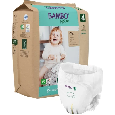 Afbeelding van Bambo Nature Paper Bag Trainingsbroekje MAXI 7 tot 14 KG