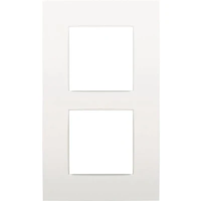Afbeelding van Niko Tweevoudige verticale afdekplaat, kleur Intense white