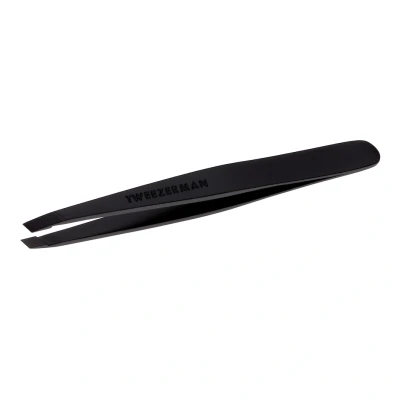 Afbeelding van Tweezerman Pincet Black Matte Haibu by Kapperskorting.com