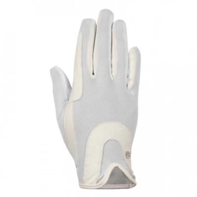 Afbeelding van HKM Handschoenen Grip Mesh Wit XXL