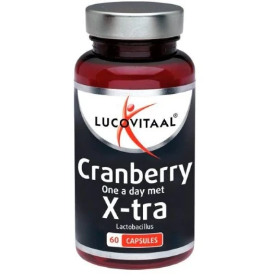 Afbeelding van Stapel tot 60% korting Lucovitaal Cranberry One A Day met X tra (60 capsules)