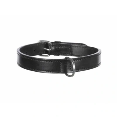 Afbeelding van Trixie Halsband Hond Active Leer Zwart 39 46X2,2 CM (387046)