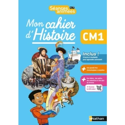 Image de Séances animées Mon cahier d&#039;histoire CM1