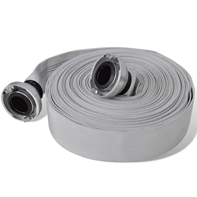 Afbeelding van vidaXL 20 m platte brandslang met C Storz aansluitingen 2 inch