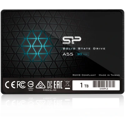 Afbeelding van Silicon Power A55 1TB Solid State Drive SATA III 2.5&quot; SP001TBSS3A55S25