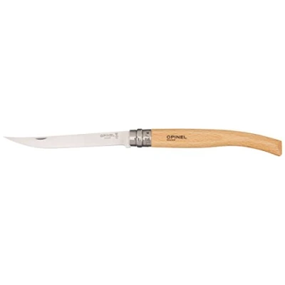 Image de Couteau Lame Effilée 12 cm Manche Hetre*