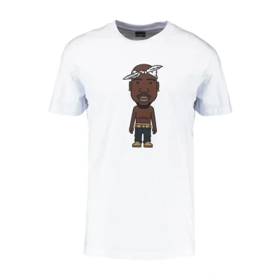 Afbeelding van Mister Tee LA Sketch Tshirt print, Heren, Maat: Small, White