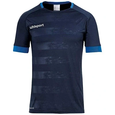 Afbeelding van Uhlsport Division 2.0 Shirt Korte Mouw Heren Marine / Royal Maat: L