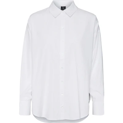 Afbeelding van VERO MODA VMFANNI LS SHIRT WVN GA NOOS Dames Blouses