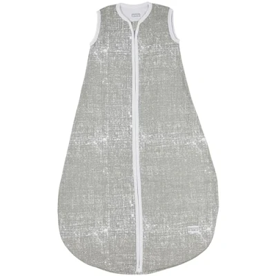Afbeelding van Meyco baby Fine Lines slaapzak rond grey 74cm