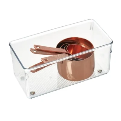 Afbeelding van iDesign Ladebakjes transparant 8 cm hoog 52830EU Nestbaar