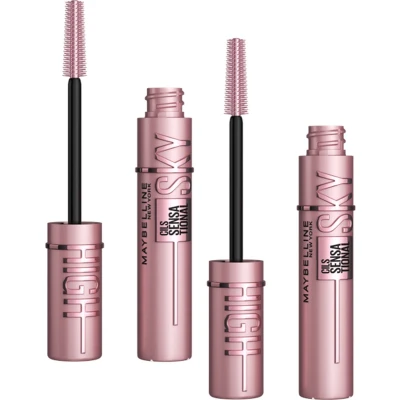 Afbeelding van Maybelline New York Lash Sensational Sky High Very Black Zwart Lengte Mascara 2 x 7,2ml