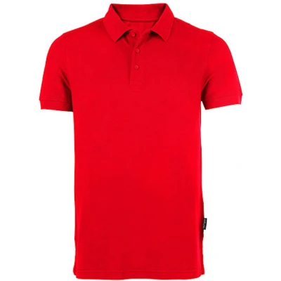 Afbeelding van Men&#039;s Heavy Polo met korte mouwen Red 5XL