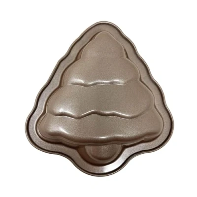 Afbeelding van Fiestas Guirca Metalen cakevorm kerstboom 1 stuks