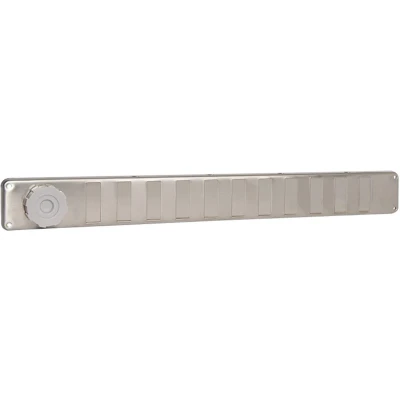 Afbeelding van Schuifrooster alu brut 370x40mm