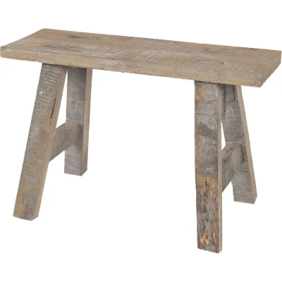 Afbeelding van Clayre &amp; Eef Plantentafeltje 40x14x27 cm Bruin Hout Rechthoek