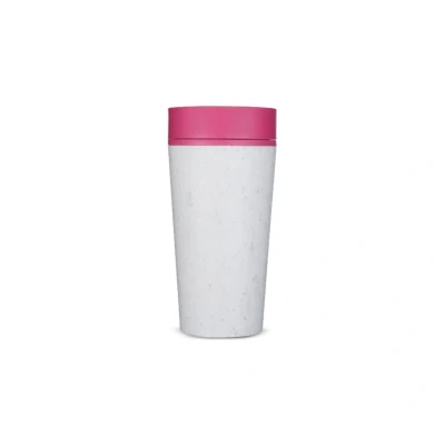 Afbeelding van Circular&amp;Co. Koffiebeker Circular Cup Grijs/Roze 340 ml
