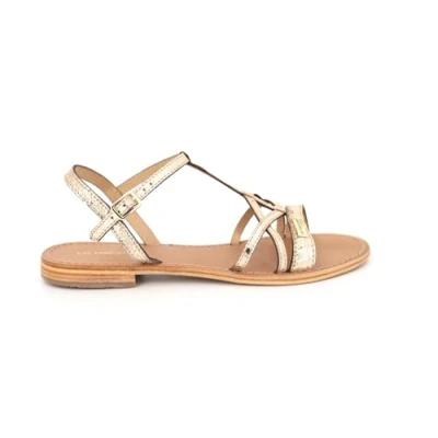 Afbeelding van Les Tropeziennes par M Belarbi Hironela Sandalen, Dames, Maat: 40, Gold Leer