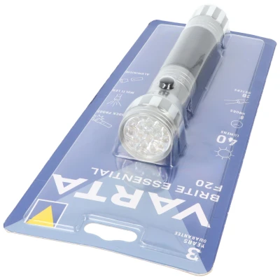 Afbeelding van Varta LED zaklamp Brite Essential F20 40lm, excl. 2x batterij Baby C, retail blister