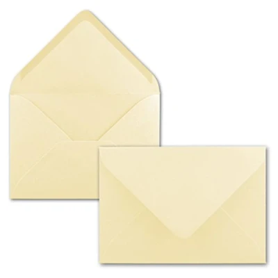 Afbeelding van 100 enveloppen DIN C5 22,0 x 15,4 cm met natte plakrand zonder venster