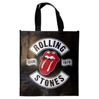 Afbeelding van The Rolling Stones Tour 78 Schoudertas Zwart